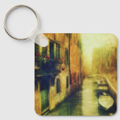 Venedig Canal Balcony Malerei Schlüsselanhänger (Vorderseite)