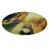 Venedig Canal Balcony Malerei Schneidebrett (Ecke)