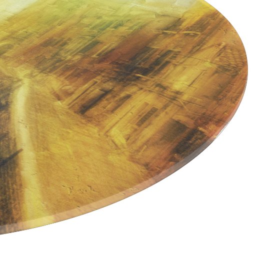 Venedig Canal Balcony Malerei Schneidebrett (Ecke)