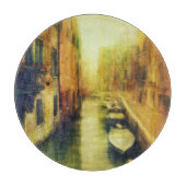 Venedig Canal Balcony Malerei Schneidebrett (Vorderseite)