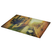 Venedig Canal Balcony Malerei Schneidebrett (Ecke)