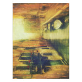 Venedig Canal Balcony Malerei Tischdecke (Vorderseite)