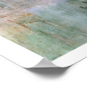 Venedig: Canal Grande mit Santa Maria della Salute Poster (Ecke)