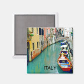 VENEDIG CANAL, ITALIEN MAGNET (Vorderseite/Rückseite)