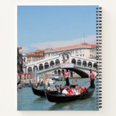 Venedig-Canal-Notebook Notizblock (Rückseite)