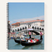 Venedig-Canal-Notebook Notizblock (Vorderseite)