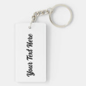 Venedig Canals Italy Watercolor Schlüsselanhänger (Rückseite)