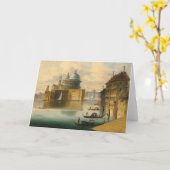 Venedig, Capriccio | Johann Wilhelm Jankowsky Karte (Gelbe Blume)