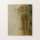 Venedig das Dogana und Santa Maria della Gruß Puzzle (Vertikal)
