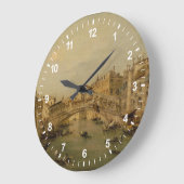 Venedig das Rialto Große Wanduhr (Winkel)