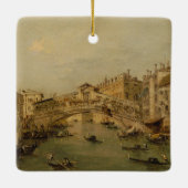 Venedig das Rialto Keramikornament (Rückseite)