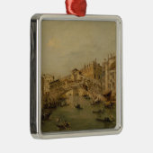 Venedig das Rialto Silbernes Ornament (Rechts)