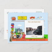 Venedig! Der Canal Grande Postkarte (Vorne/Hinten)