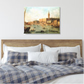 Venedig: Der Dogenpalast und der Molo von der Ba Leinwanddruck (Insitu (Schlafzimmer))