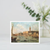 Venedig: Der Dogenpalast und der Molo von der Ba Postkarte (Stehend Vorderseite)
