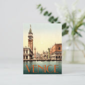 Venedig Der Piazzetta Canal Grande Italien Postkarte (Stehend Vorderseite)