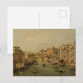 Venedig Der Rialto Postkarte (Vorne/Hinten)