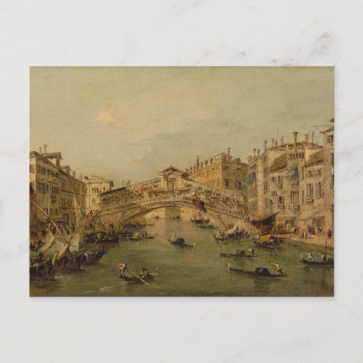 Venedig Der Rialto Postkarte (Vorderseite)