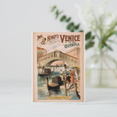 Venedig, die Meeresbrücke, die Rialto-Brücke Postkarte (Stehend Vorderseite)