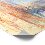 Venedig Die Mündung des Canale Grande, der zum Mal Poster (Ecke)