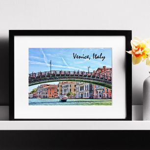 Venedig, die Rialto-BrückeGrand Canal Poster