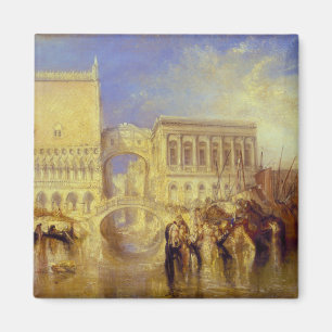 Venedig, die Seufzerbrücke von J. M. W. Turner Magnet