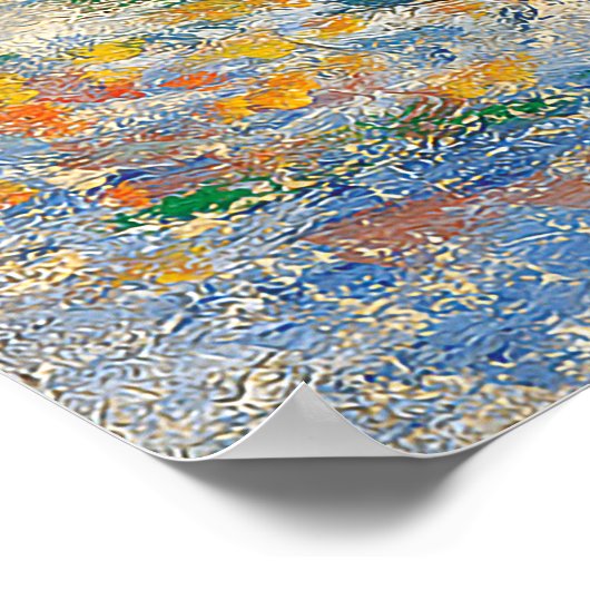 Venedig (Dogenpalast) Auguste Renoir Poster (Ecke)