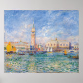 Venedig (Dogenpalast) Auguste Renoir Poster (Vorne)