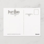 Venedig durch Mondlicht Postkarte (Rückseite)