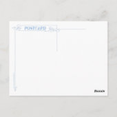 Venedig durch Mondlicht Postkarte (Rückseite)