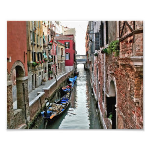 Venedig-Durchgang Fotodruck