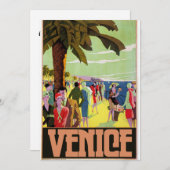 Venedig Einladung (Vorne/Hinten)
