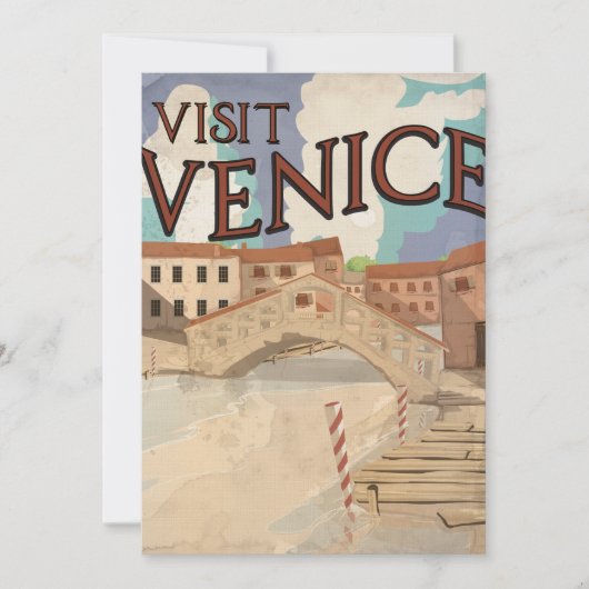 Venedig Einladung (Vorderseite)