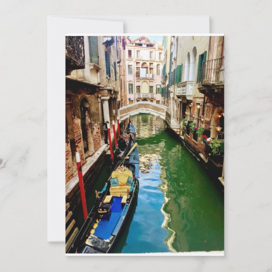 Venedig Einladung (Vorderseite)