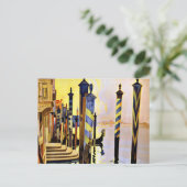 Venedig et le Lido Venedig Postkarte (Stehend Vorderseite)