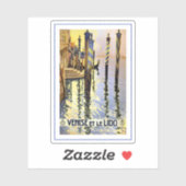 Venedig et le Lido Vintage Aufkleber (Blatt)
