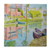 Venedig-Farben Fliese (Vorderseite)