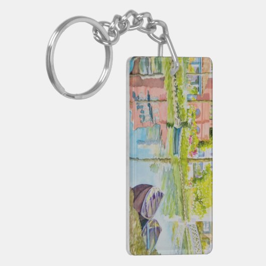 Venedig-Farben Schlüsselanhänger (Vorderseite links)