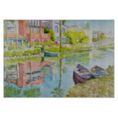 Venedig-Farben Schneidebrett (Vorderseite)