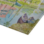 Venedig-Farben Schneidebrett (Ecke)