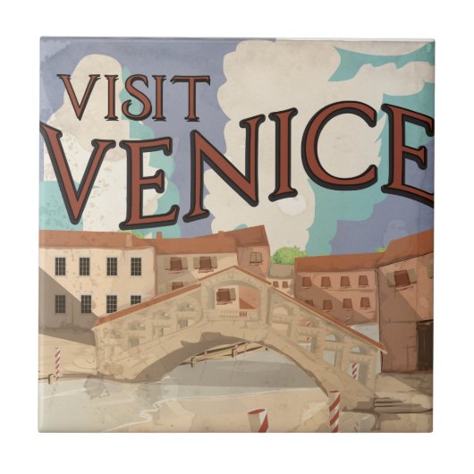 Venedig Fliese (Vorderseite)