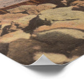 Venedig, Florida - Fischerei auf den Jetties Poster (Ecke)