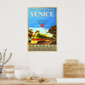 Venedig Florida Orange Blossom Special Train Art Poster (Küche)