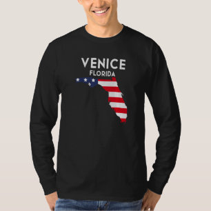 Venedig Florida USA Staat Amerika Reise Floridiane T-Shirt