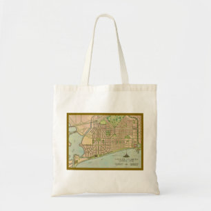 Venedig Florida Vintage Karte Tragetasche