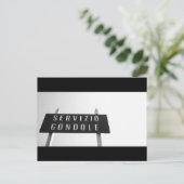 Venedig Foto Postkarte (Stehend Vorderseite)