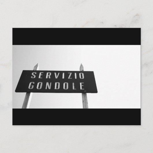 Venedig Foto Postkarte (Vorderseite)