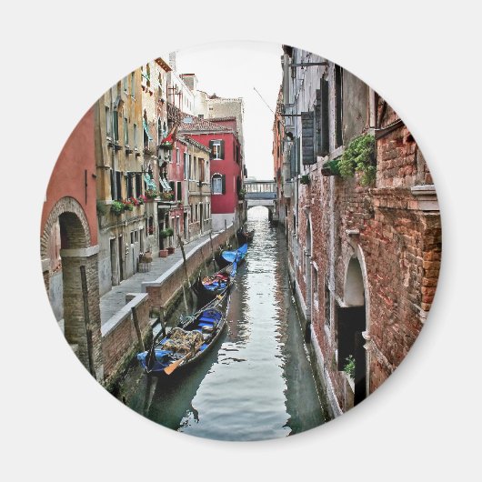 Venedig Gasse Magnet (Vorne)