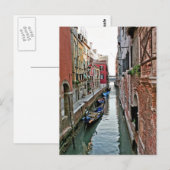 Venedig Gasse Postkarte (Vorne/Hinten)