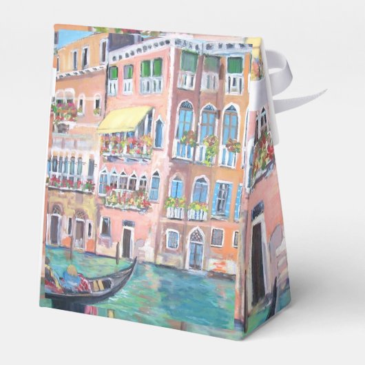 Venedig-Gefälligkeitskasten Geschenkschachtel (Rückseite)